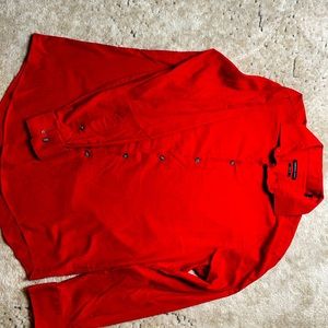 Van Heusen Mens Dress Shirt 16.5 34/35 Slim Fit